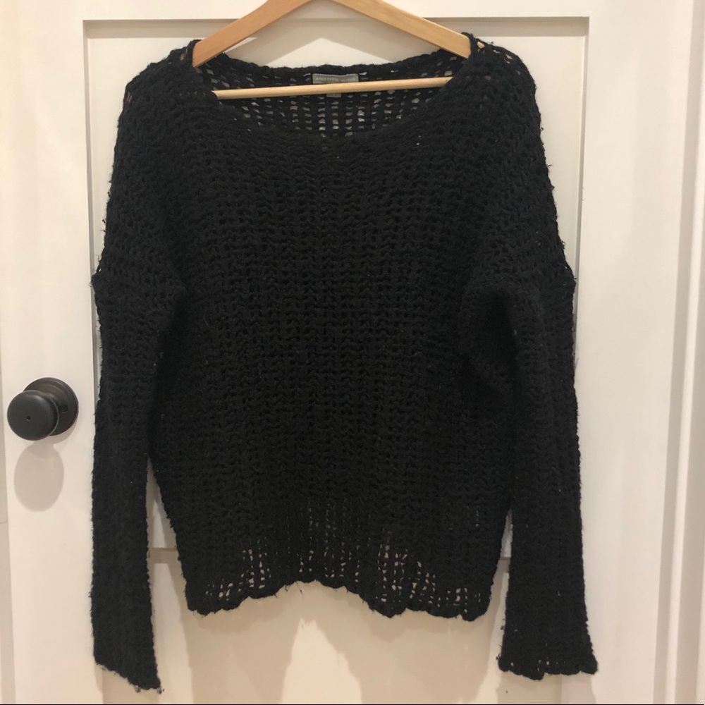 James Perse Open Weave sweater